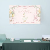 ワン間抜けグースガール1st誕生日 横断幕 (トレードショー)