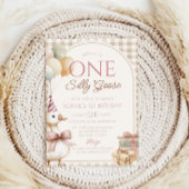 ワン間抜けグースギンガム1歳 招待状