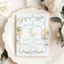 ワン間抜けグースブルーボーイ1歳の誕生日