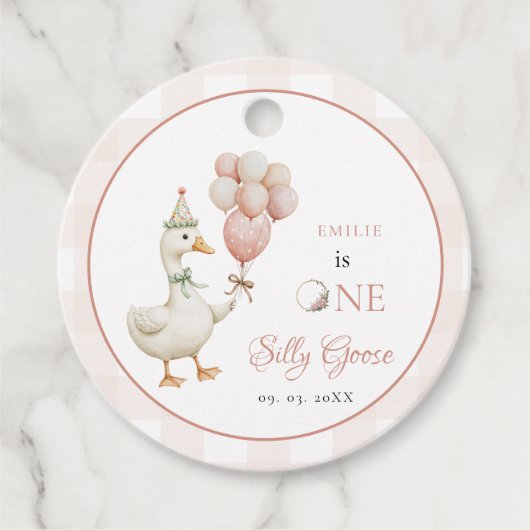 ワン間抜けグースベビー1日 フェイバータグ (正面)