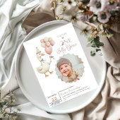 ワン間抜けグースベビー1日 招待状