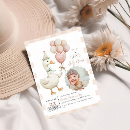 ワン間抜けグースベビー1日 招待状