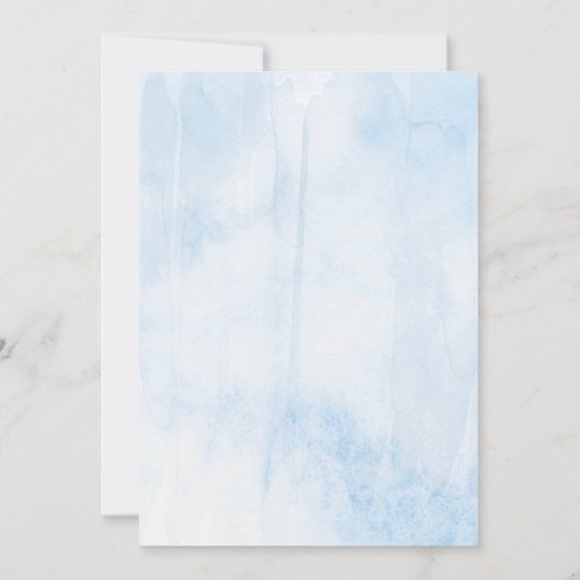 ワン間抜けグースボーイズ1回目の誕生日 招待状 (裏面)