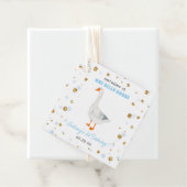 ワン間抜けグースボーイズ1歳の誕生日パーティー フェイバータグ (インサイチュ)