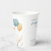 ワン間抜けグースボーイ1歳の誕生日パーティー 紙コップ (左)