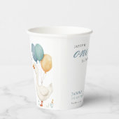 ワン間抜けグースボーイ1歳の誕生日パーティー 紙コップ (右)