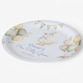 ワン間抜けグースボーイ1歳 ペーパープレート (アングル)