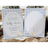 ワン間抜けグースボーイ1歳 招待状