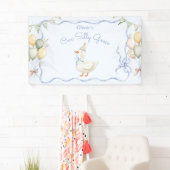 ワン間抜けグースボーイ1歳 横断幕 (インサイチュ)