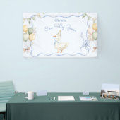 ワン間抜けグースボーイ1歳 横断幕 (トレードショー)