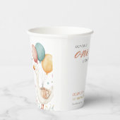 ワン間抜けグース1歳の誕生日パーティー 紙コップ (右)