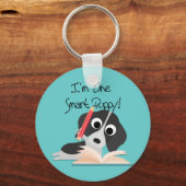 ワン頭が切れるコ キーホルダー (正面)