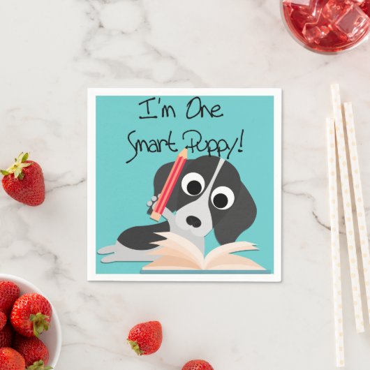 ワン頭が切れるコ スタンダードカクテルナプキン (インサイチュ)