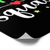 ワン1先生分隊かわいい新学期 ポスター (角)