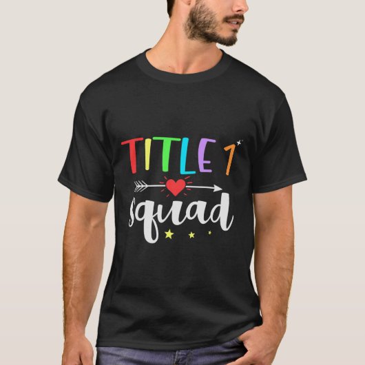 ワン1先生分隊かわいい新学期 Tシャツ (正面)