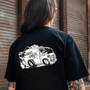 ワン7 Sixハウスパーティーディストロクリーパーバンユニセックス Tシャツ