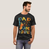ワン・ア・サウルスの父 恐竜1歳の誕生日 Tシャツ (正面フル)