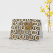 ワン・イン・ア・ミリオン ナッツ ファーザーズデー カード (黄色い花)