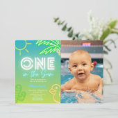 ワン・イン・ザ・サン - プールパーティ 招待状 (スタンド正面)