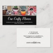 ワン・クレフティ・ママ 名刺 (正面/裏面)