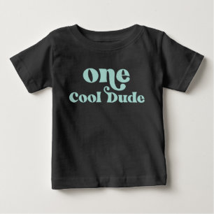 ワン・クール・デュード 誕生日 ベビーTシャツ