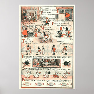 ワン、ツー、私の靴をバックル ポスター