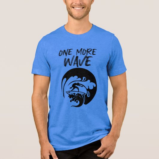 ワン・モア・ウェーブ・サーフ トライブレンドＴシャツ (正面)