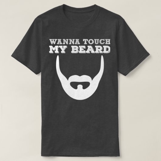 ワンTouchマイクラシックヒゲTシャツ Tシャツ (デザイン正面)