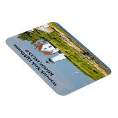 ワーウィックネックライトハウスロードアイランド写真マグネット マグネット (右側)