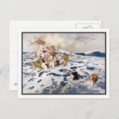 ワーウィック・ゴブルの新しいベビー ポストカード (正面/裏面)