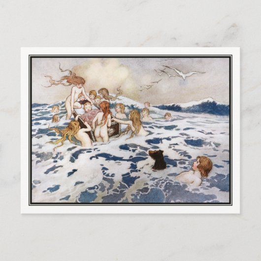 ワーウィック・ゴブルの新しいベビー ポストカード (正面)