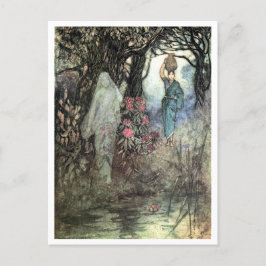 ワーウィック・ゴブルの精霊にブラシをかけられた ポストカード