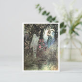 ワーウィック・ゴブルの精霊にブラシをかけられた ポストカード (スタンド正面)