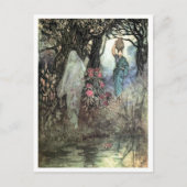 ワーウィック・ゴブルの精霊にブラシをかけられた ポストカード (正面)