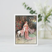 ワーウィック・ゴーブルによる森の後ろ ポストカード (スタンド正面)