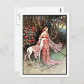 ワーウィック・ゴーブルによる森の後ろ ポストカード (正面/裏面)