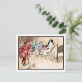 ワーウィック・ゴーブルの小さなスノードロップ ポストカード (スタンド正面)