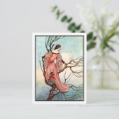 ワーウィック・ゴーブルの鉄ストーブ ポストカード (スタンド正面)