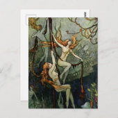 ワーウィック・ゴーブル「海のニンフ」 ポストカード (正面/裏面)