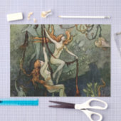 ワーウィック・ゴーブル「海のニンフ」 薄葉紙 (クラフト)