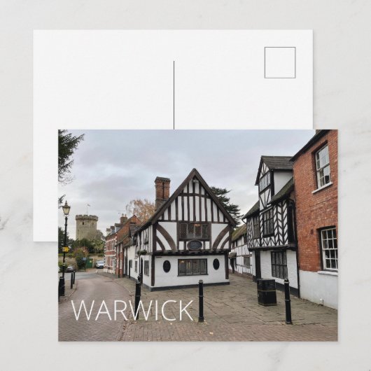 ワーウィック ポストカード (正面/裏面)