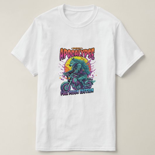 ワーウルフの終末 Tシャツ (デザイン正面)