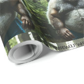 ワーウルフザヴィレッジ光沢ラッピング紙 ラッピングペーパー (ロールコーナー)