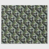 ワーウルフザヴィレッジ光沢ラッピング紙 ラッピングペーパー (フラット)