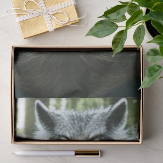 ワーウルフー食べ誰村ティッシュペーパー 薄葉紙 (ギフト)