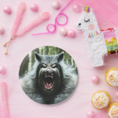 ワーウルフー食べ誰村紙プレート ペーパープレート (パーティー)