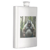 ワーウルフ誰が食べ村全体のスチールフラスコ フラスク (右)