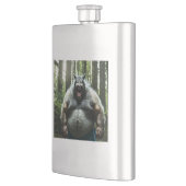 ワーウルフ誰が食べ村全体のスチールフラスコ フラスク (左)