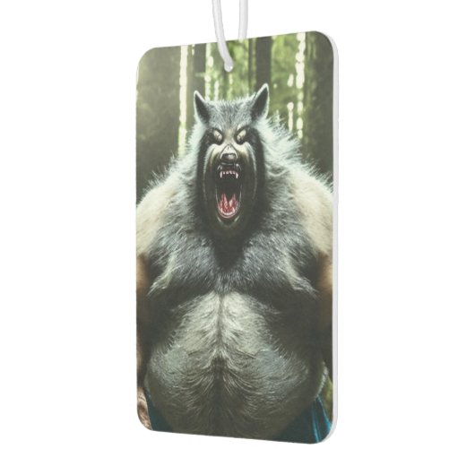 ワーウルフ誰食べ村全体の車の空気フレッシュナー カーエアーフレッシュナー (左)