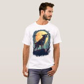 ワーウルフ・ビーグル・ハウル Tシャツ (正面フル)